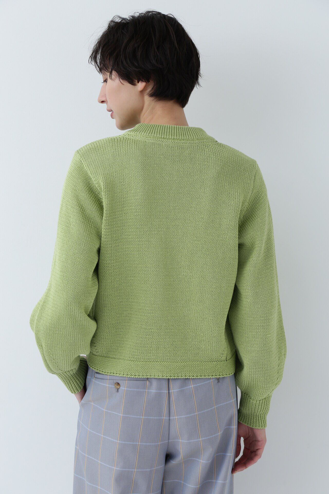  「◆ギマコットンジップアップカーディガン」|ニット・セーター|