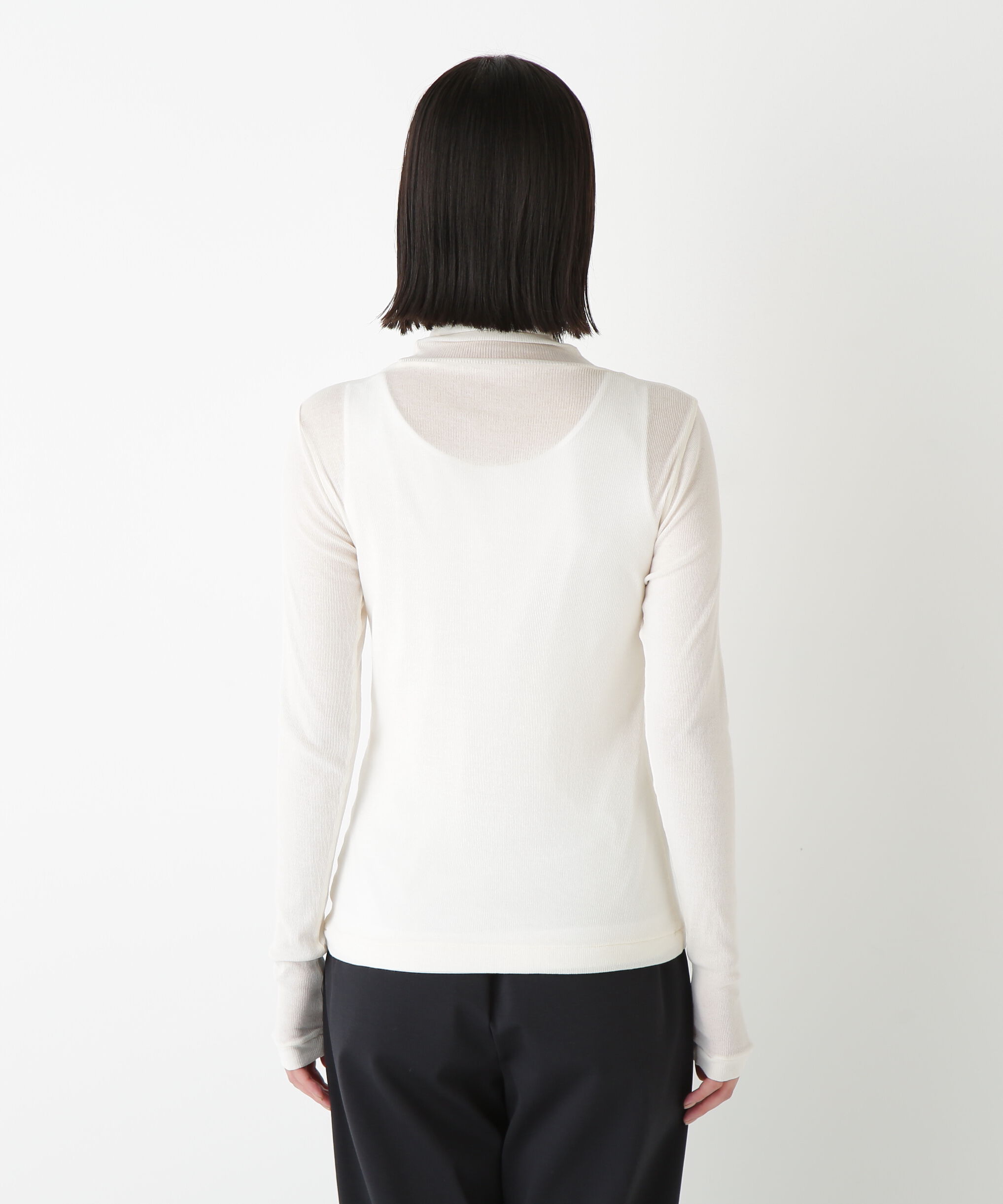  「◆シアータートルプルオーバー」|Tシャツ・カットソー|