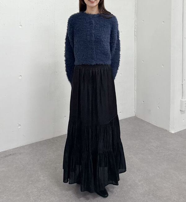 archives「シャイニー切替ティアードスカート」|スカート|