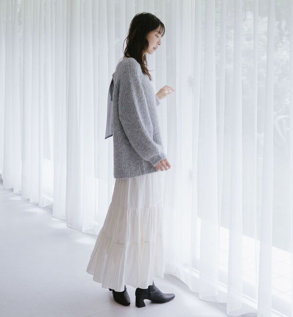 archives「シャイニー切替ティアードスカート」|スカート|