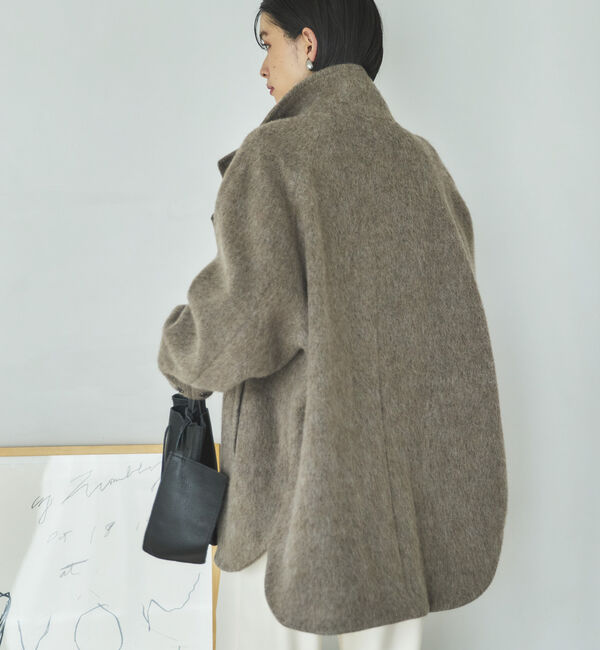 Doux archives「シャギースタンドオーバーコート」|ダッフルコート|
