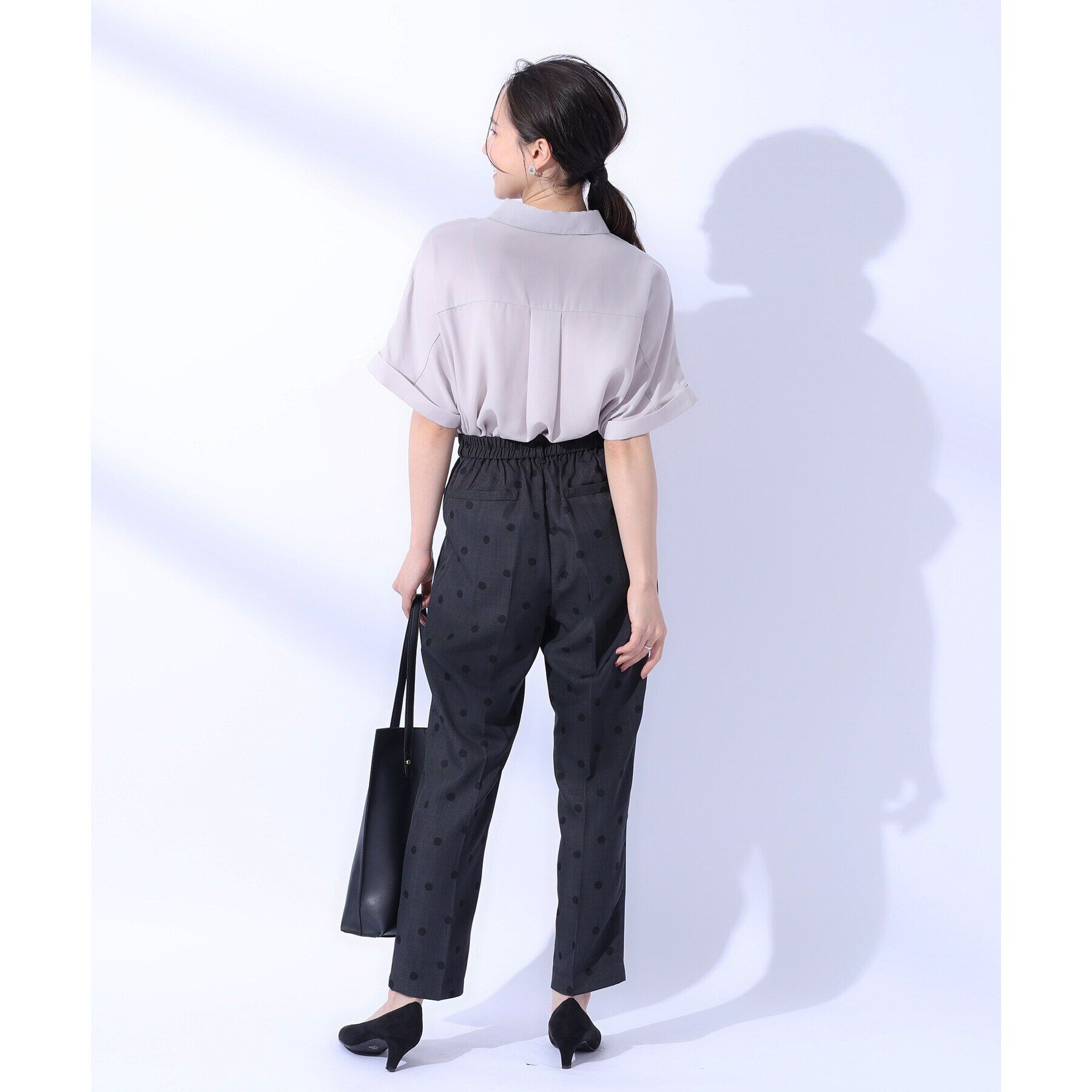 SHOO･LA･RUE「【洗える/プチプラ/無理せずキレイ】オンにもオフにも ドルマンスリーブ前開きシャツ」|シャツ・ブラウス|