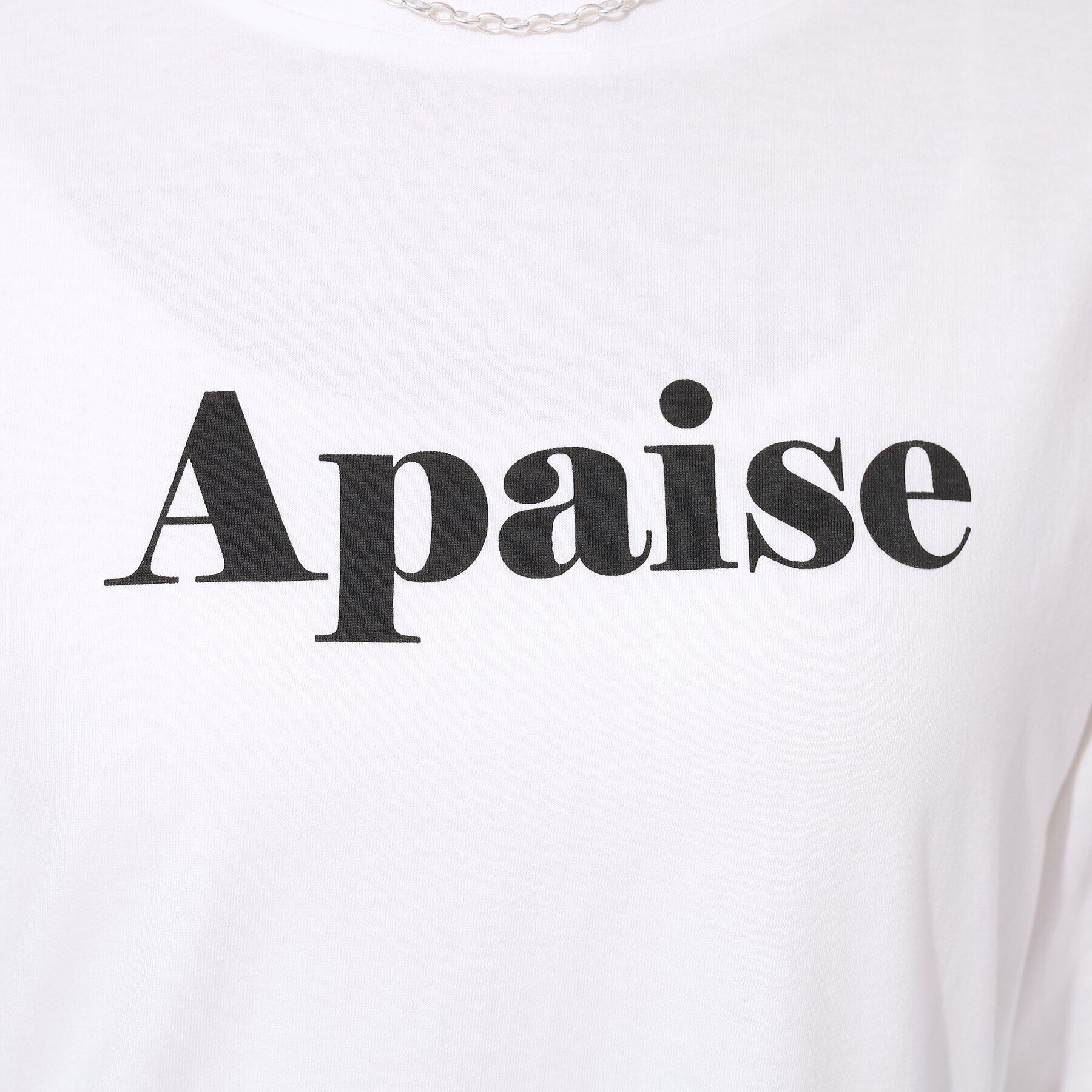 SHOO･LA･RUE「【洗える/綿100%/プチプラ】アウトも決まる ラウンドヘム プリントTシャツ」|Tシャツ・カットソー|