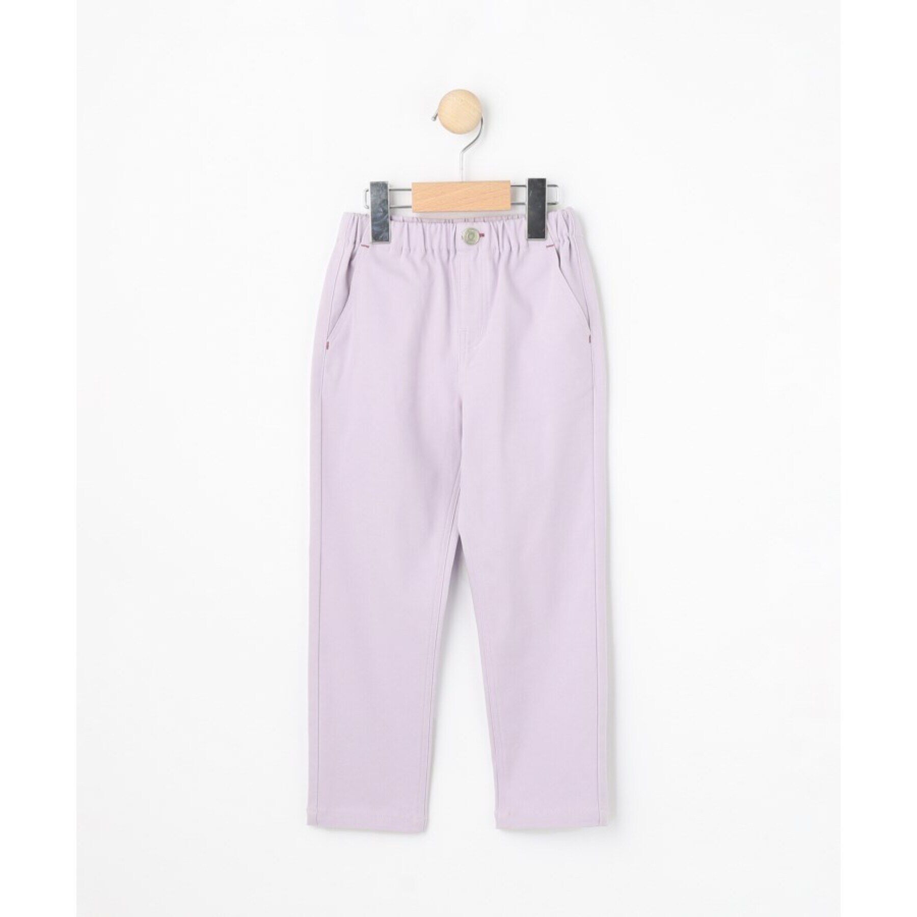 SHOO･LA･RUE「【100-150cm/洗える/男女兼用】ストレッチ カラースキニーパンツ」|その他|