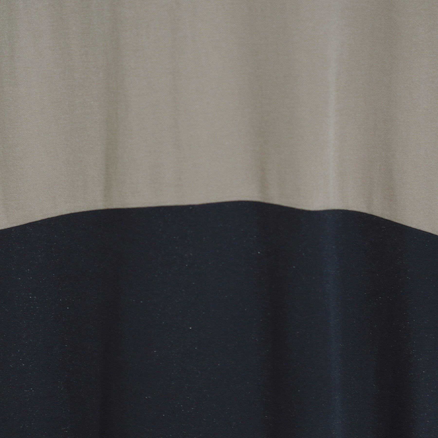 SHOO･LA･RUE「【S-LL/ひんやり/体型カバー】さらりと着られる バイカラーAラインワンピース」|ワンピース|