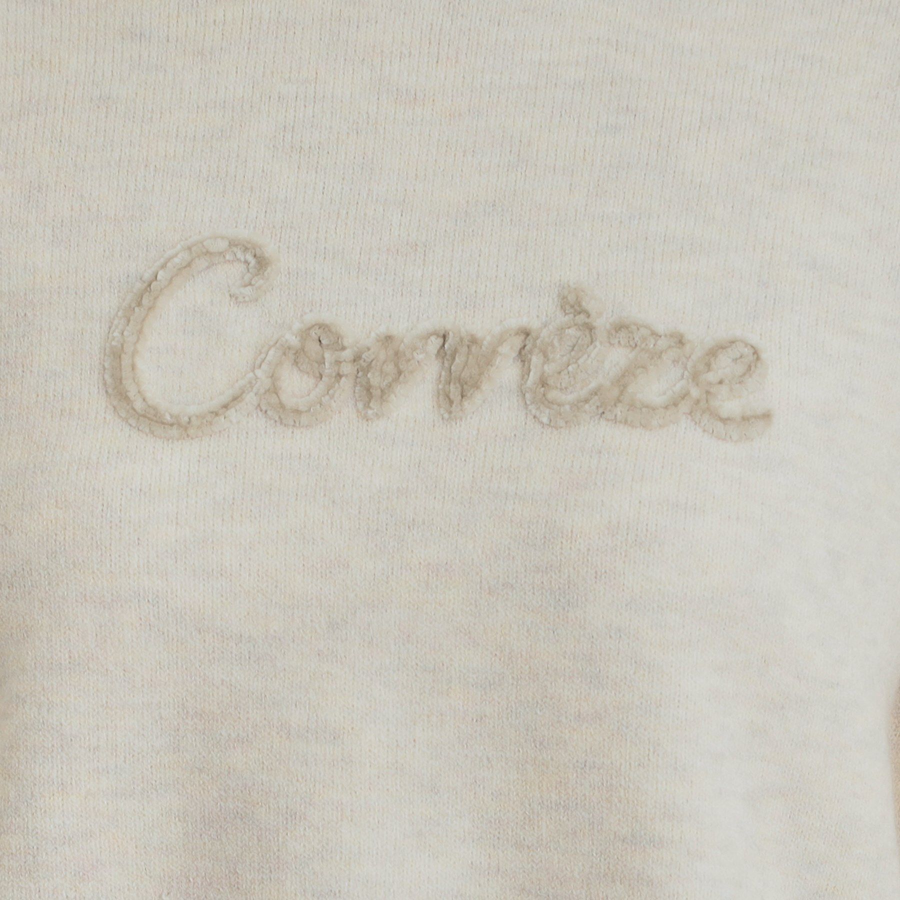 SHOO･LA･RUE「【S-LL/洗濯機可】ふわふわがやみつきになる柔らかさ スウェットライクロゴニット」|ニット・セーター|