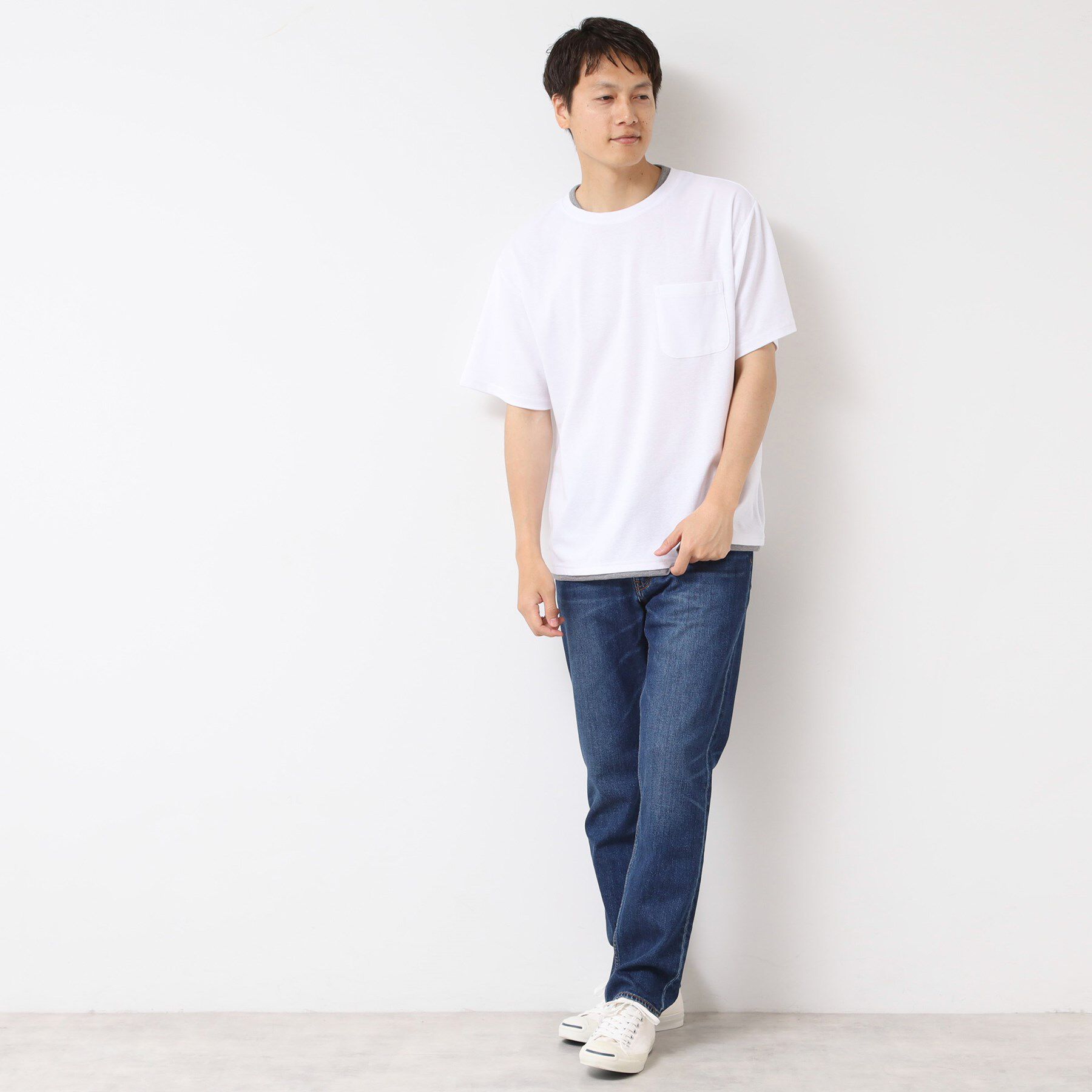 Dessin「レイヤードライクTシャツ」|Tシャツ・カットソー|