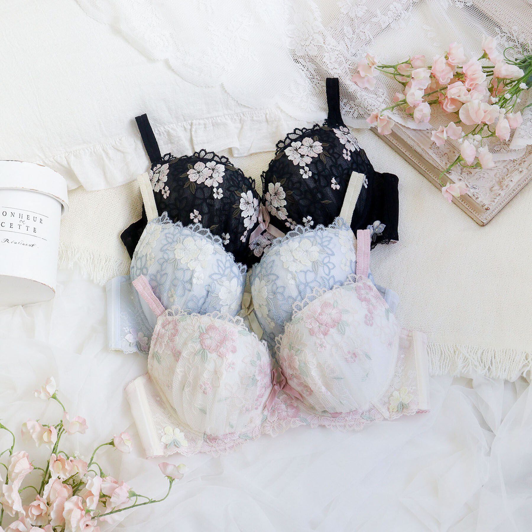 Risa Magli「フロール ブラジャー（G-I）＜バストアップタイプ＞」|インナー|