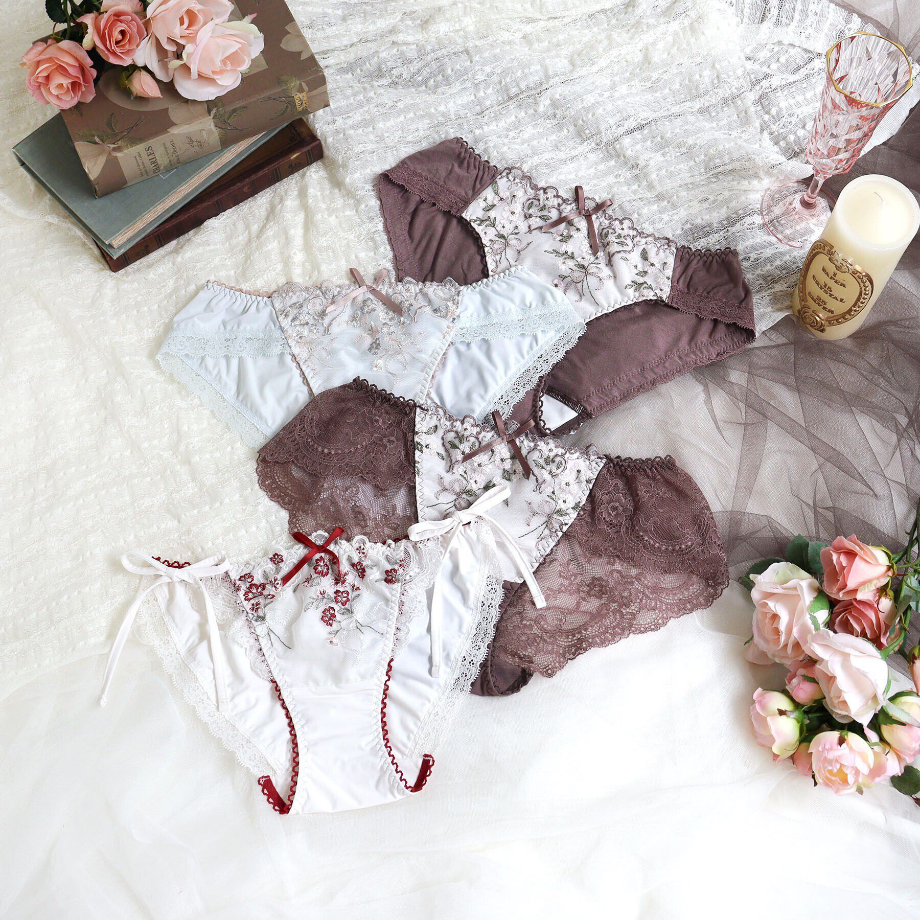 Risa Magli「リア リボンショーツ」|インナー|