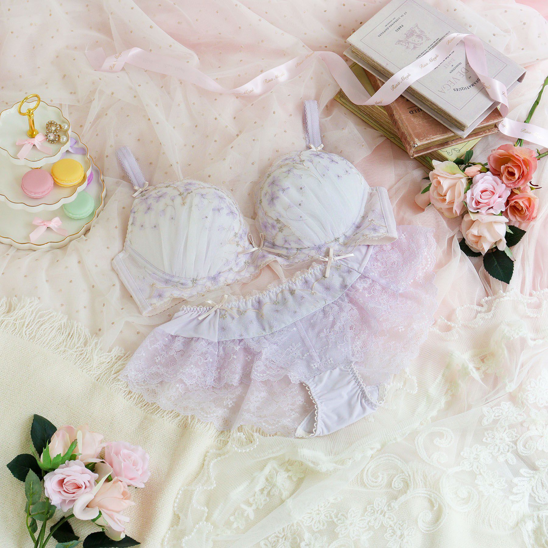 Risa Magli「コニー ブラジャー　（G-H）　＜サイドすっきりタイプ＞」|インナー|