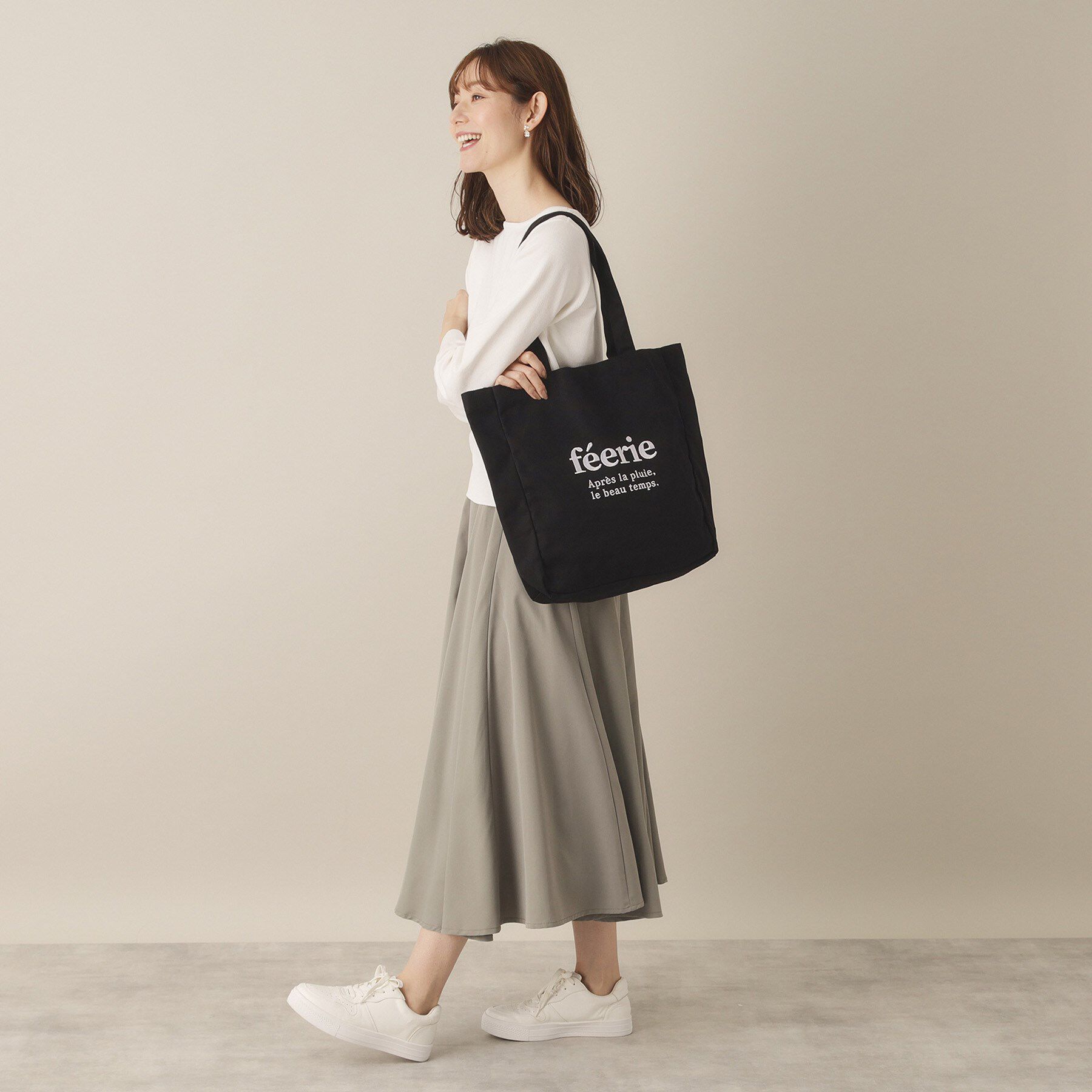 ITS&rsquo;DEMO「【A4対応／推し活】カラーキャンバス刺繍トート」|トートバッグ|