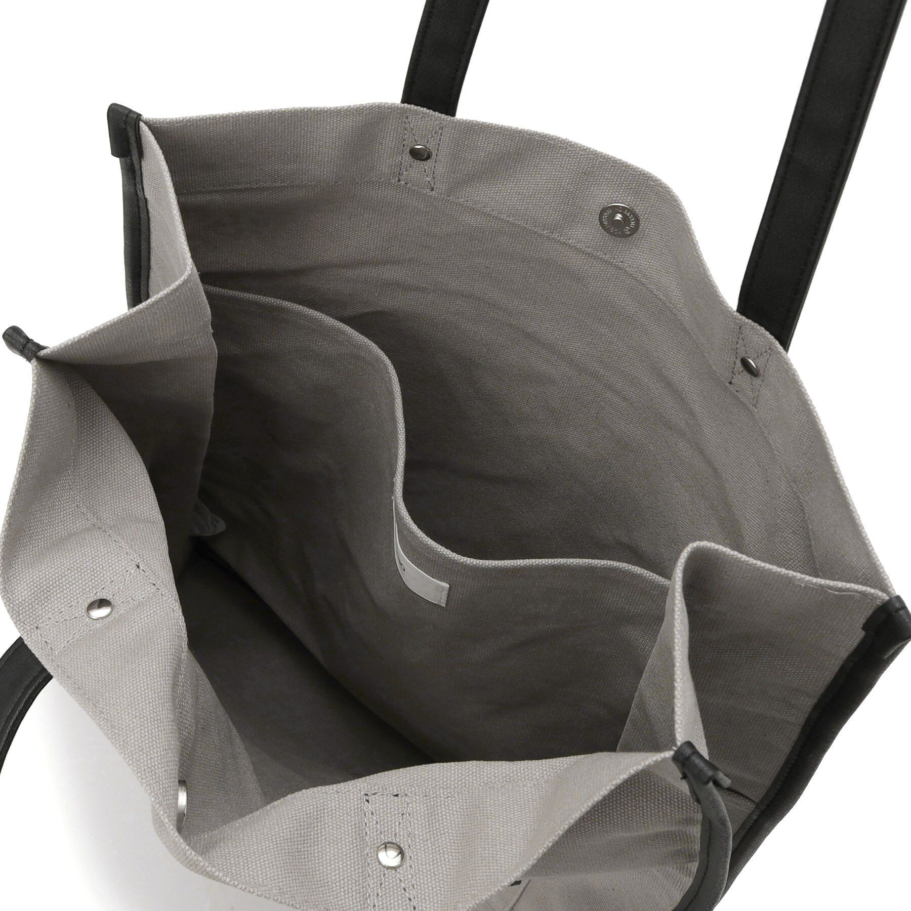 ITS&rsquo;DEMO「【推し活／A4対応】合皮パイピングキャンバストート」|トートバッグ|