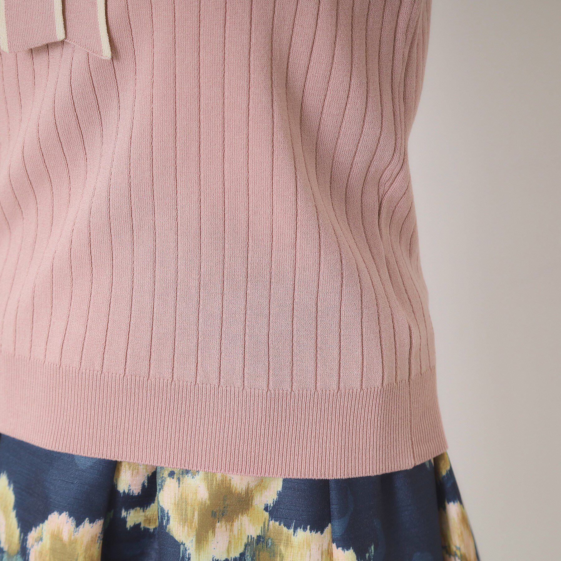 ITS&rsquo;DEMO「【手洗い可】配色ボウタイニット」|ニット・セーター|