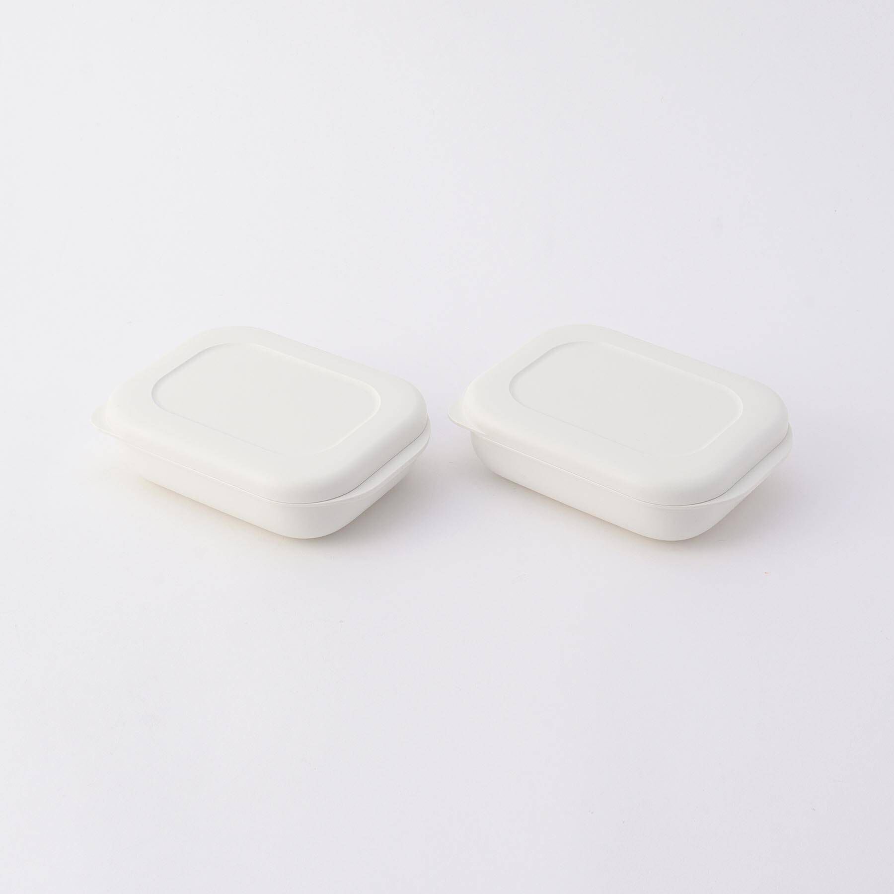 212 KITCHEN STORE「極 冷凍ごはん容器 大２個入 ＷＨ ＜marna マーナ＞」|食器・キッチングッズ|