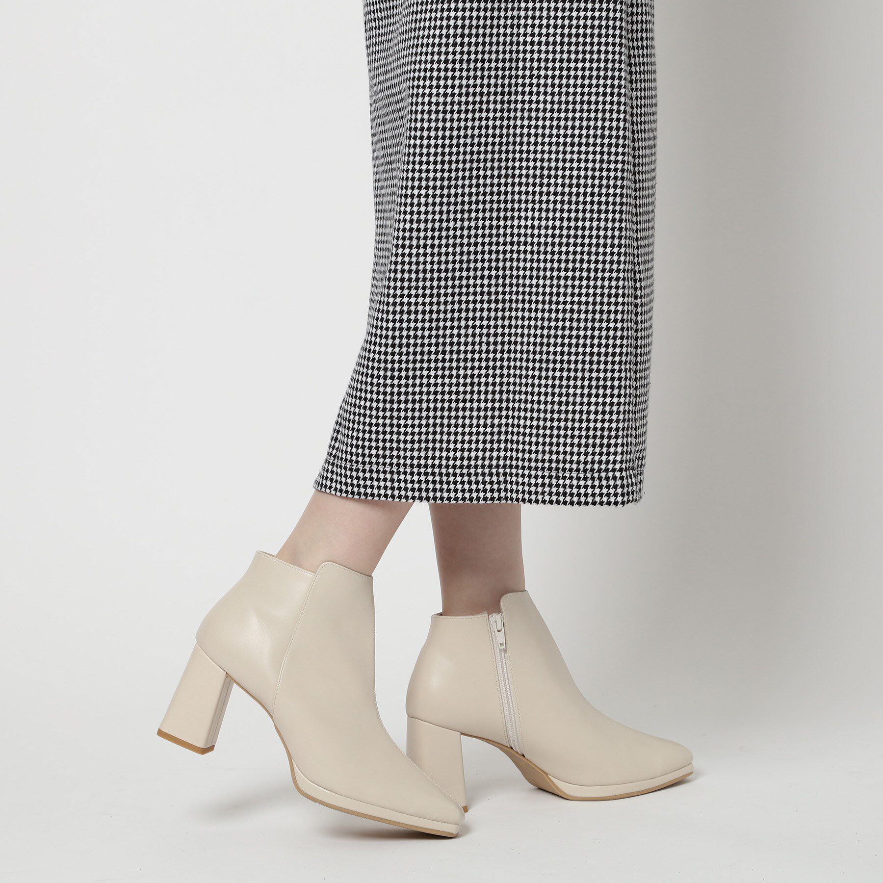 ESPERANZA「ブロックヒールショートブーツ」|ショートブーツ|