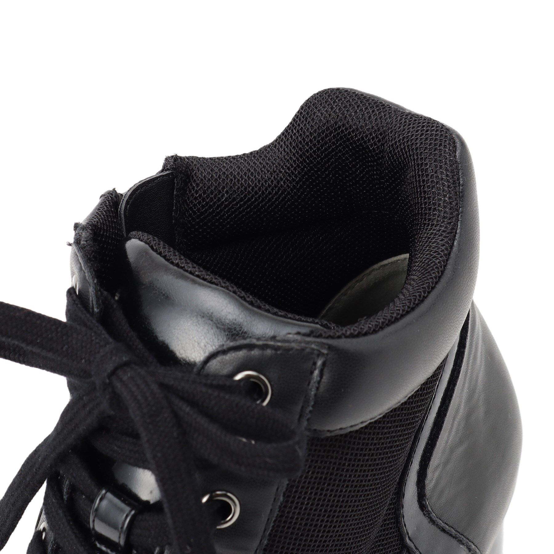 ESPERANZA「【ラク盛り／ショートブーツ】リピーター続出／脚長美脚　厚底メッシュスポーティーショートブーツ」|ショートブーツ|