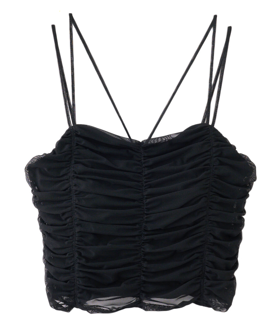 COCO DEAL「ギャザーチュールバンドゥブラトップ」|インナー|