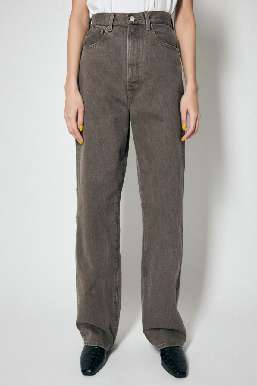 MOUSSY「HW COLOR LOOSE STRAIGHT」|デニム|