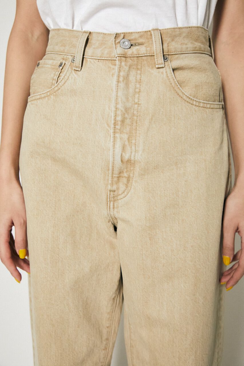 MOUSSY「HW COLOR LOOSE STRAIGHT」|デニム|