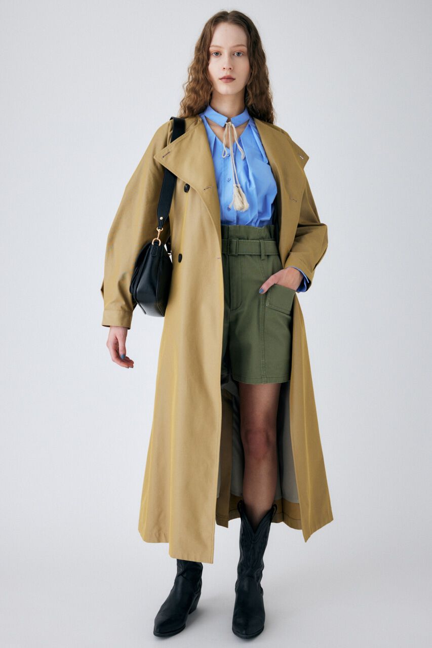 MOUSSY「COLLARLESS TRENCH コート」|その他|