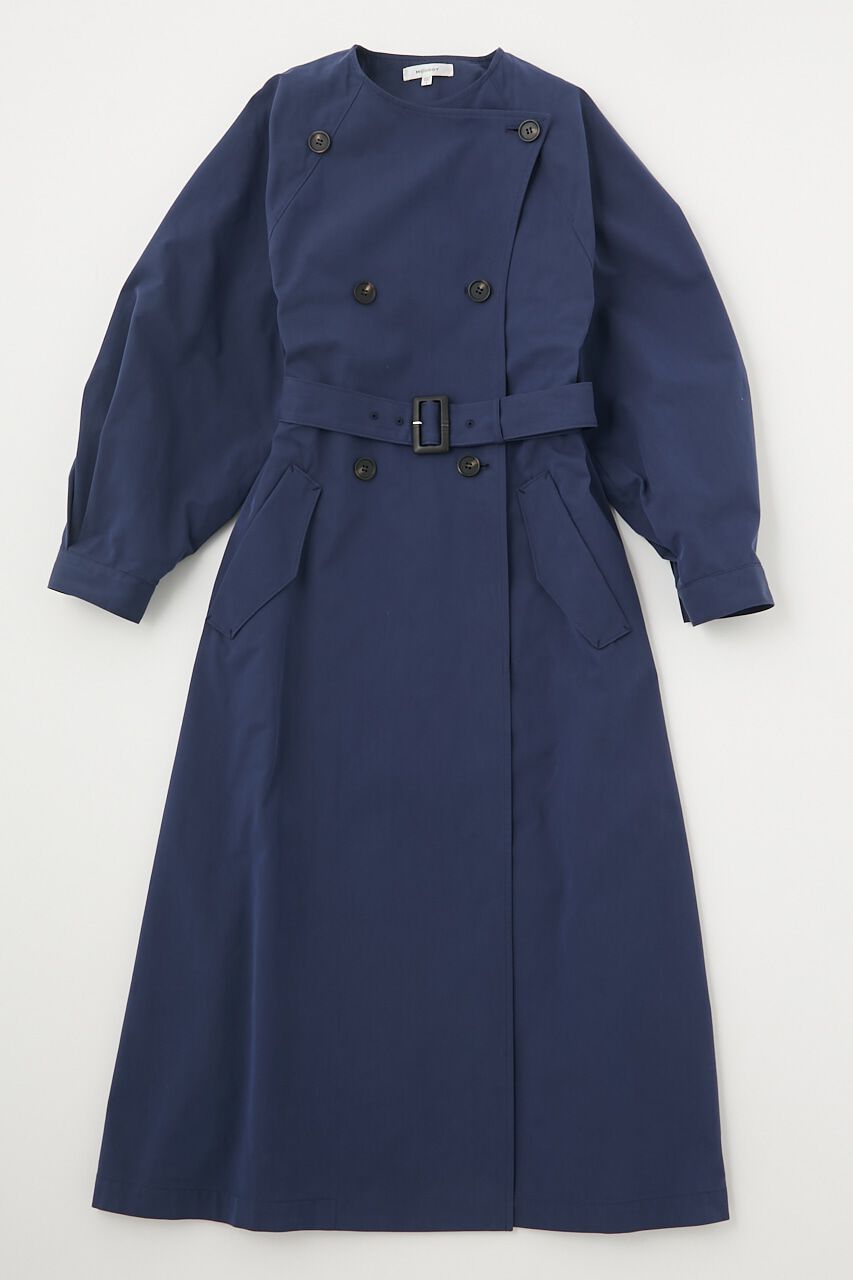 MOUSSY「COLLARLESS TRENCH コート」|その他|NVY