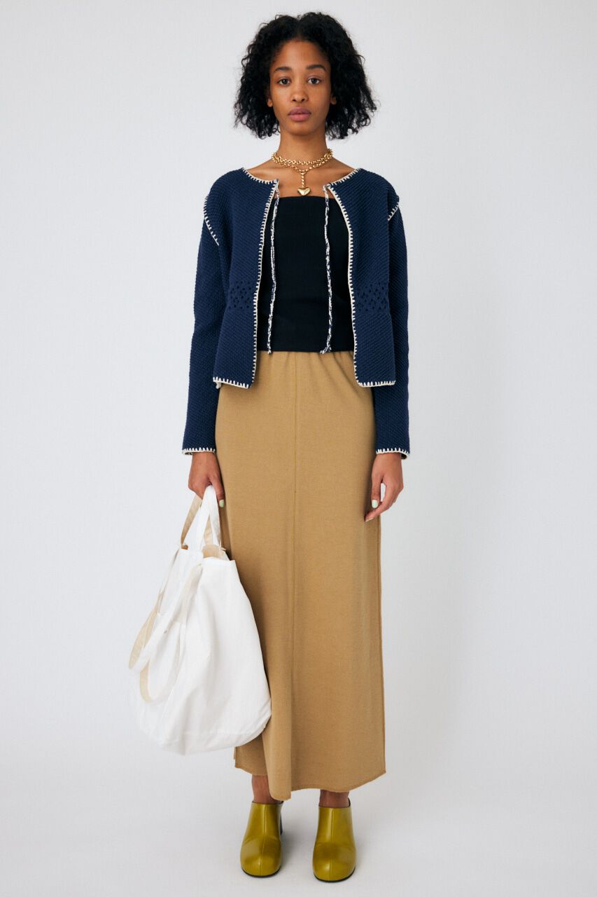 MOUSSY「CUT OFF スカート」|スカート|BEG