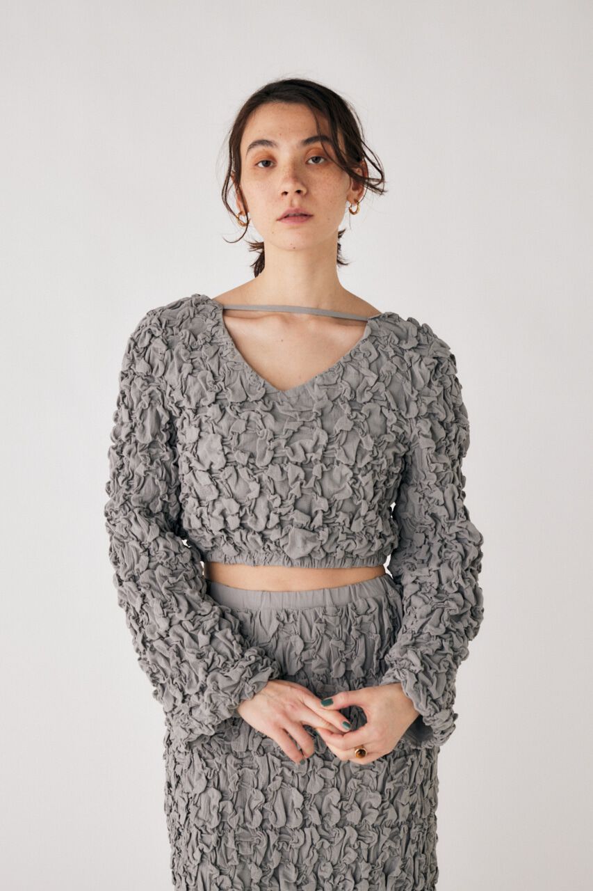 MOUSSY「CRUMPLY GATHER ジャケット」|その他|