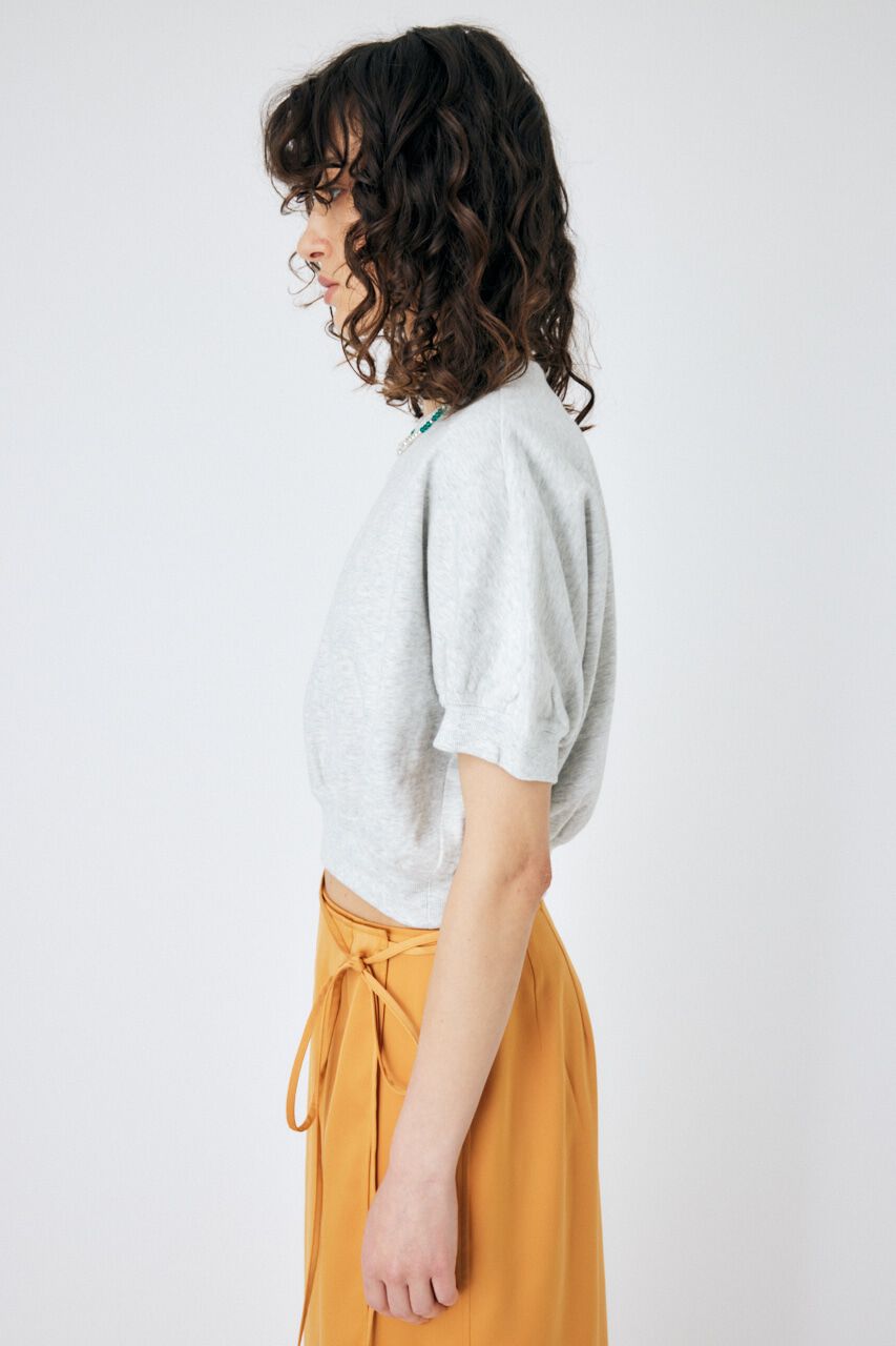 MOUSSY「CROPPED スウェット」|Tシャツ・カットソー|