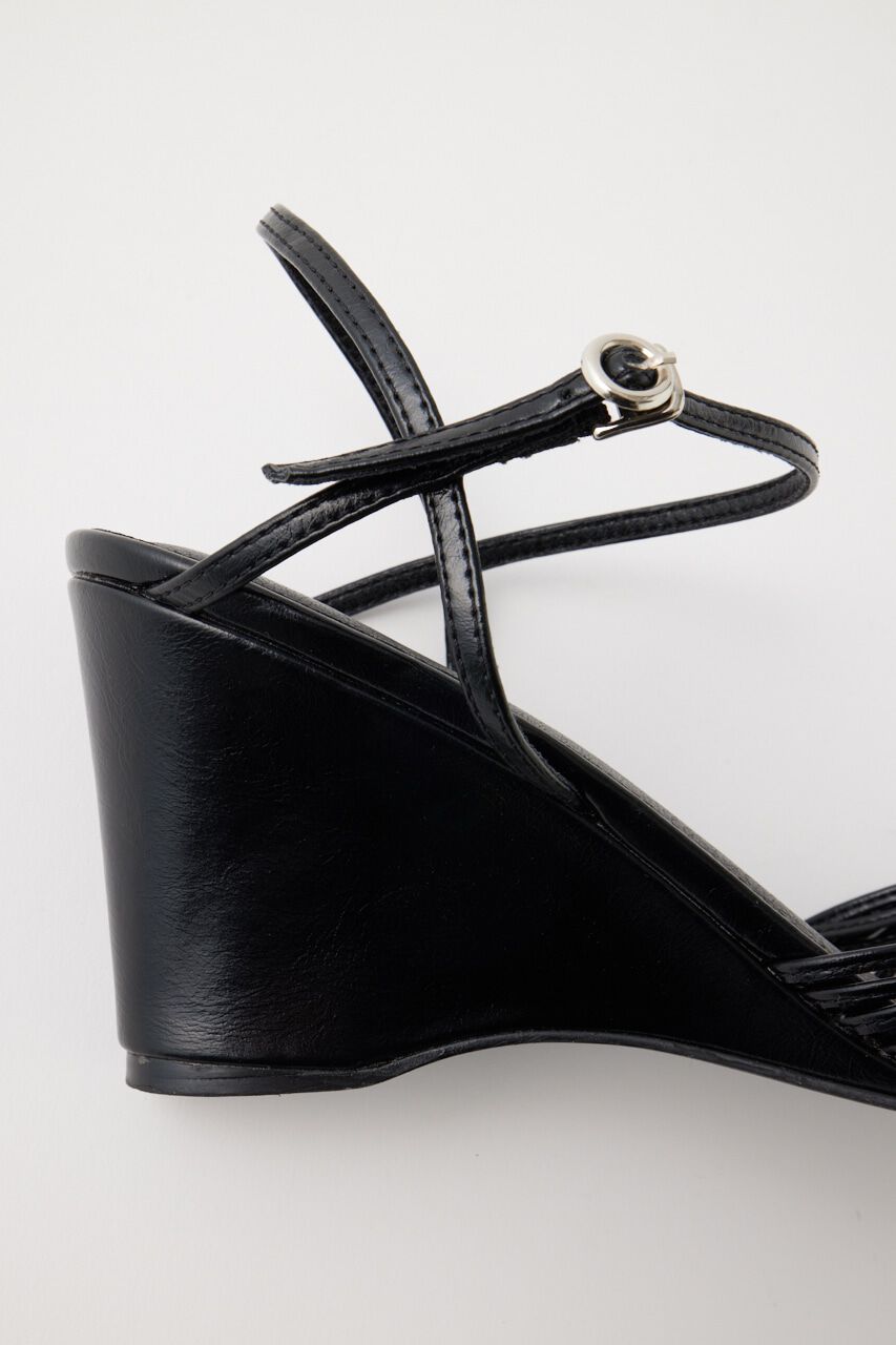 MOUSSY「NARROW STRAP WEDGE サンダル」|サンダル|