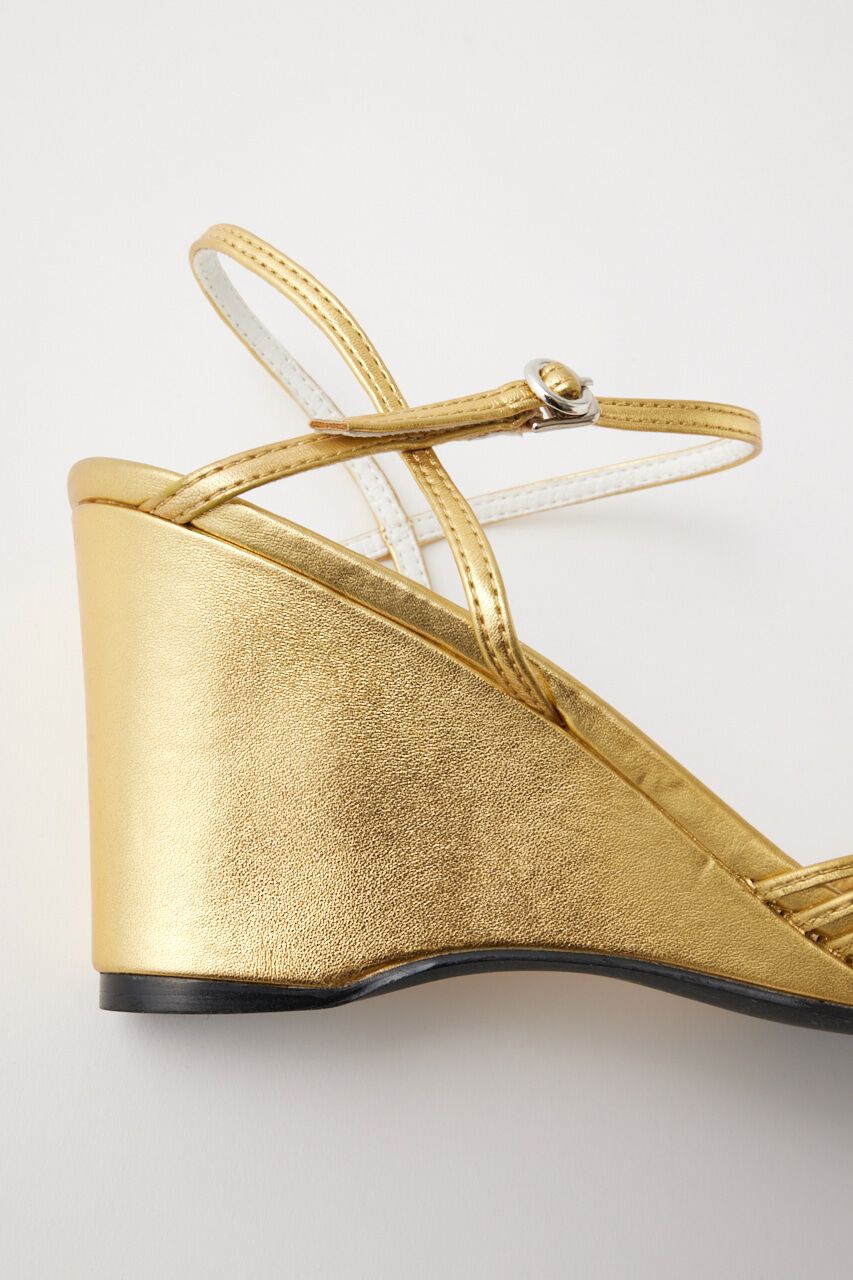 MOUSSY「NARROW STRAP WEDGE サンダル」|サンダル|