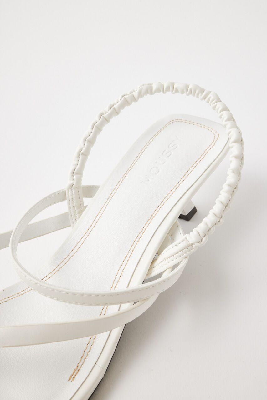 MOUSSY「SHIRRING STRAP TONGS サンダル」|サンダル|