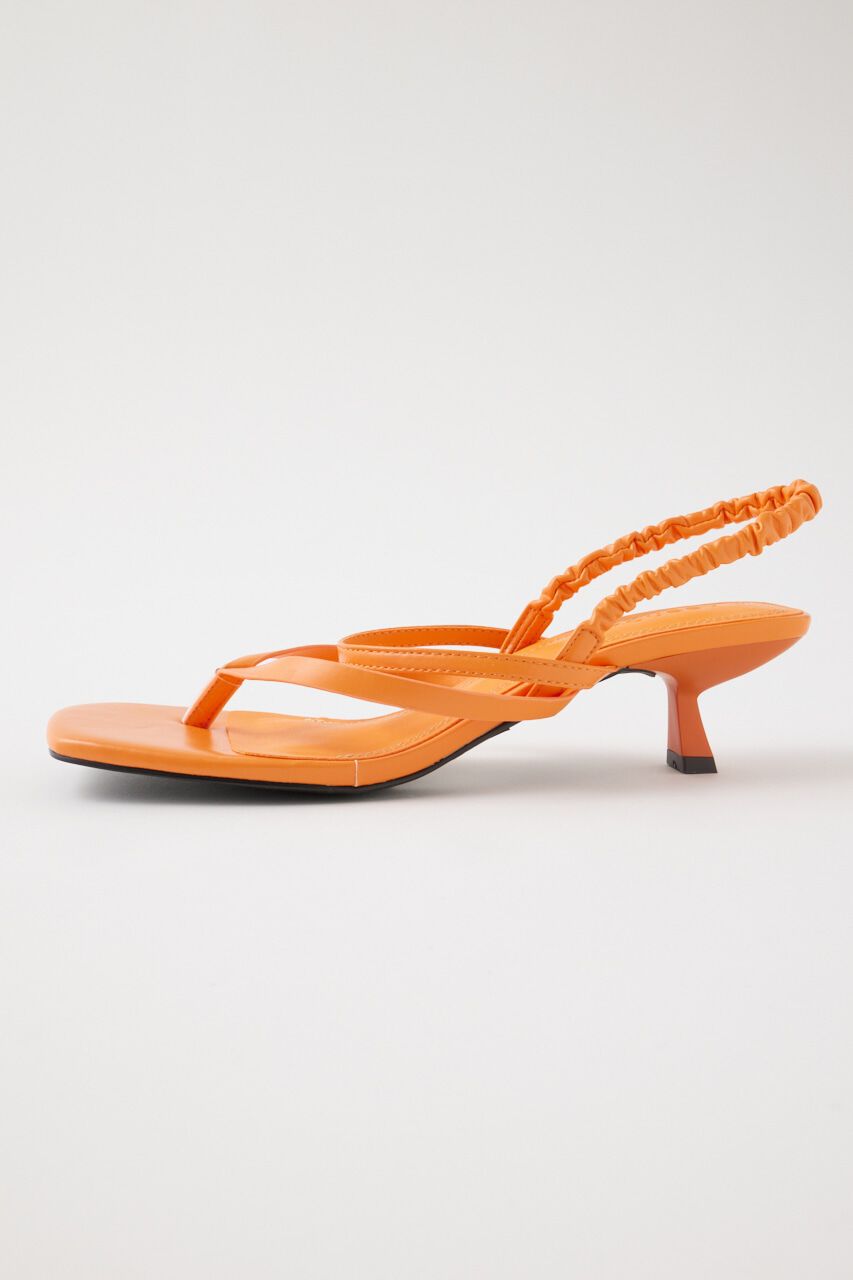 MOUSSY「SHIRRING STRAP TONGS サンダル」|サンダル|