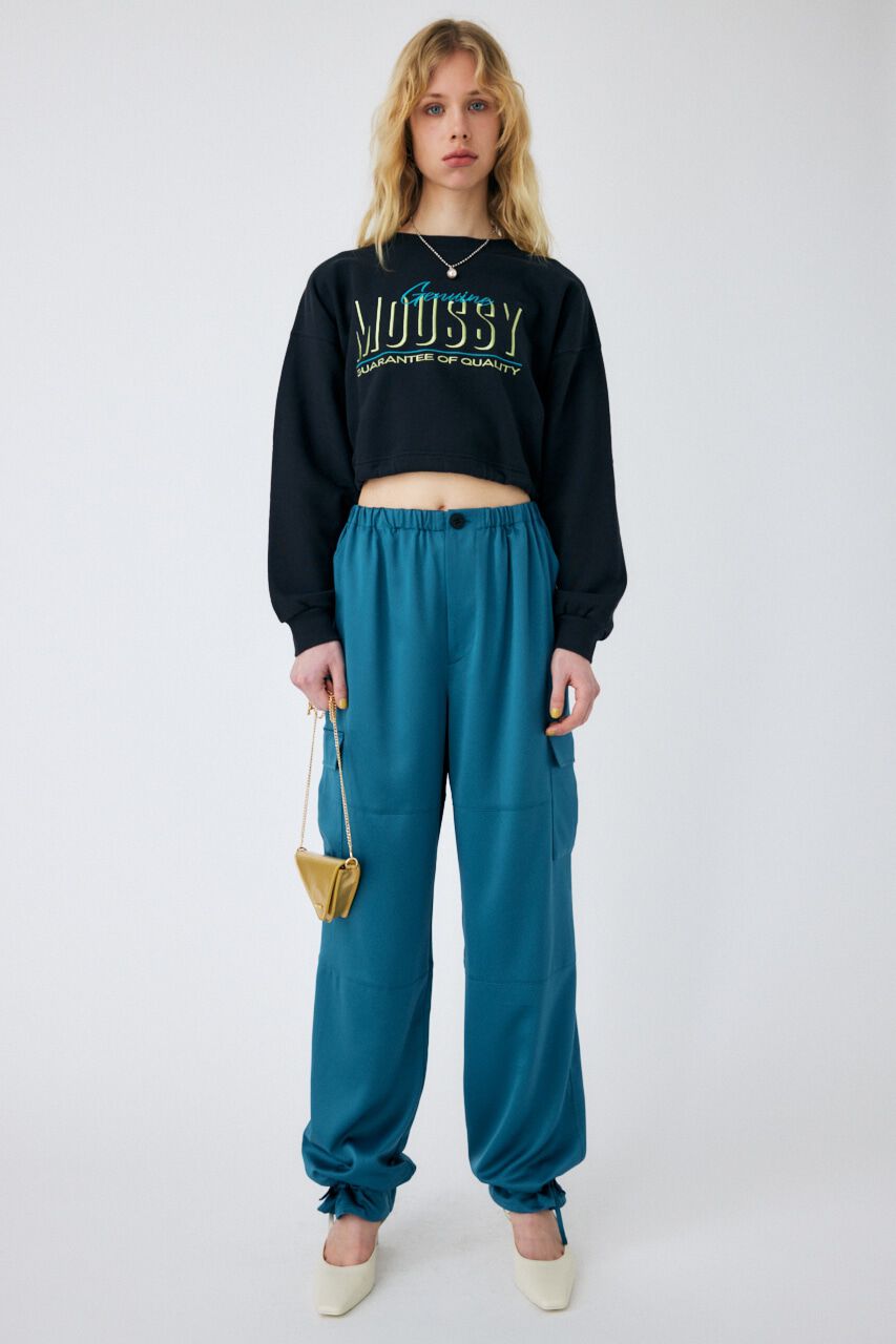 MOUSSY「SATIN WIDE CARGO パンツ」|その他|