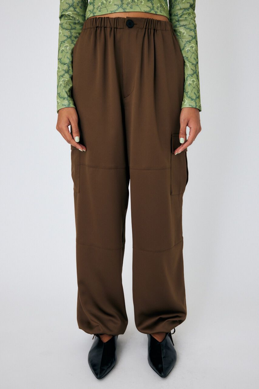 MOUSSY「SATIN WIDE CARGO パンツ」|その他|