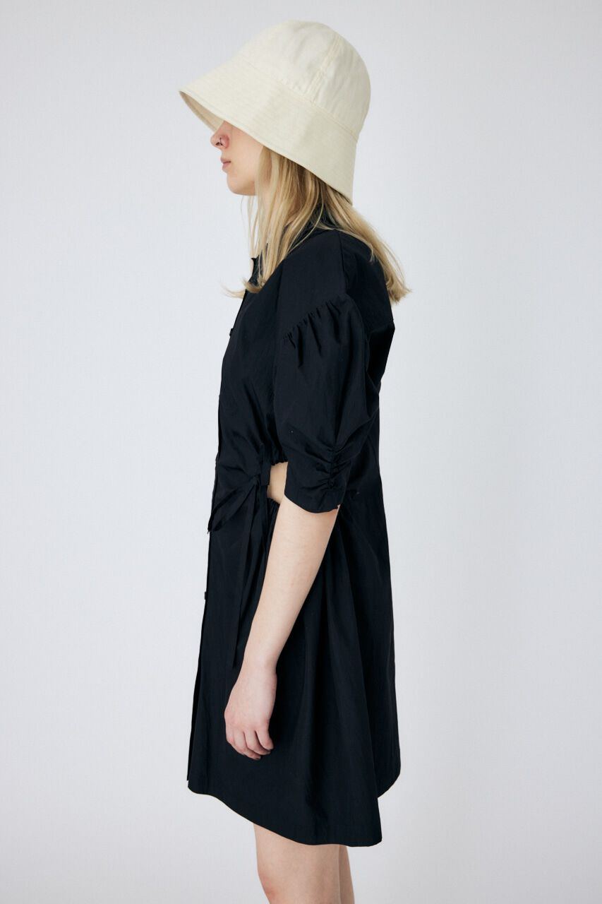 MOUSSY「SIDE OPEN SHIRT ミニドレス」|ワンピース|