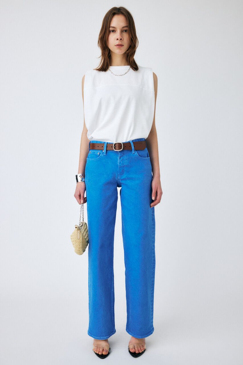 MOUSSY「90S LOWRISE COLOR STRAIGHT」|デニム|