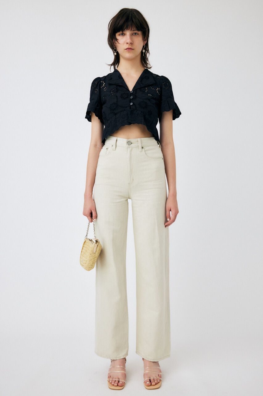 MOUSSY「COTTON LACE ブラウス」|シャツ・ブラウス|