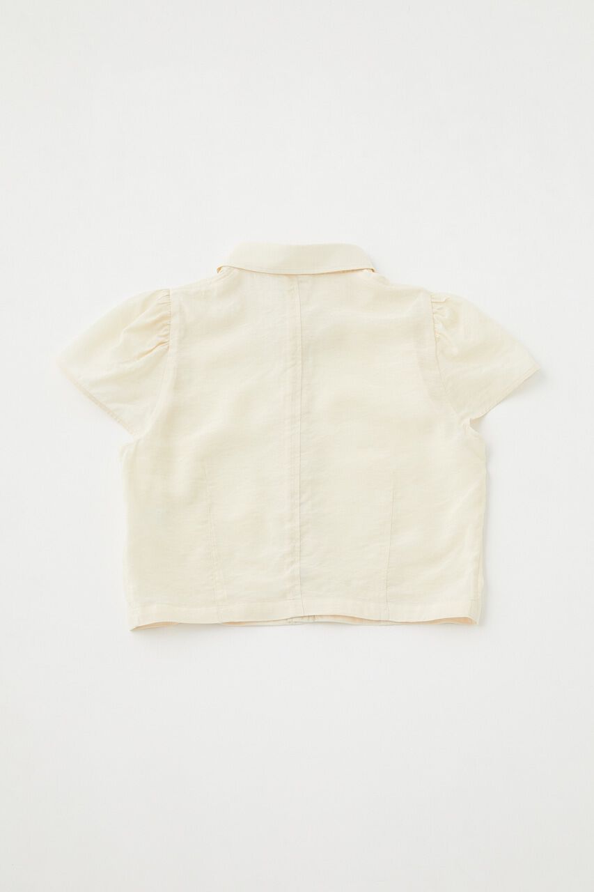 MOUSSY「SHEER SHORT SLEEVE シャツ」|シャツ・ブラウス|