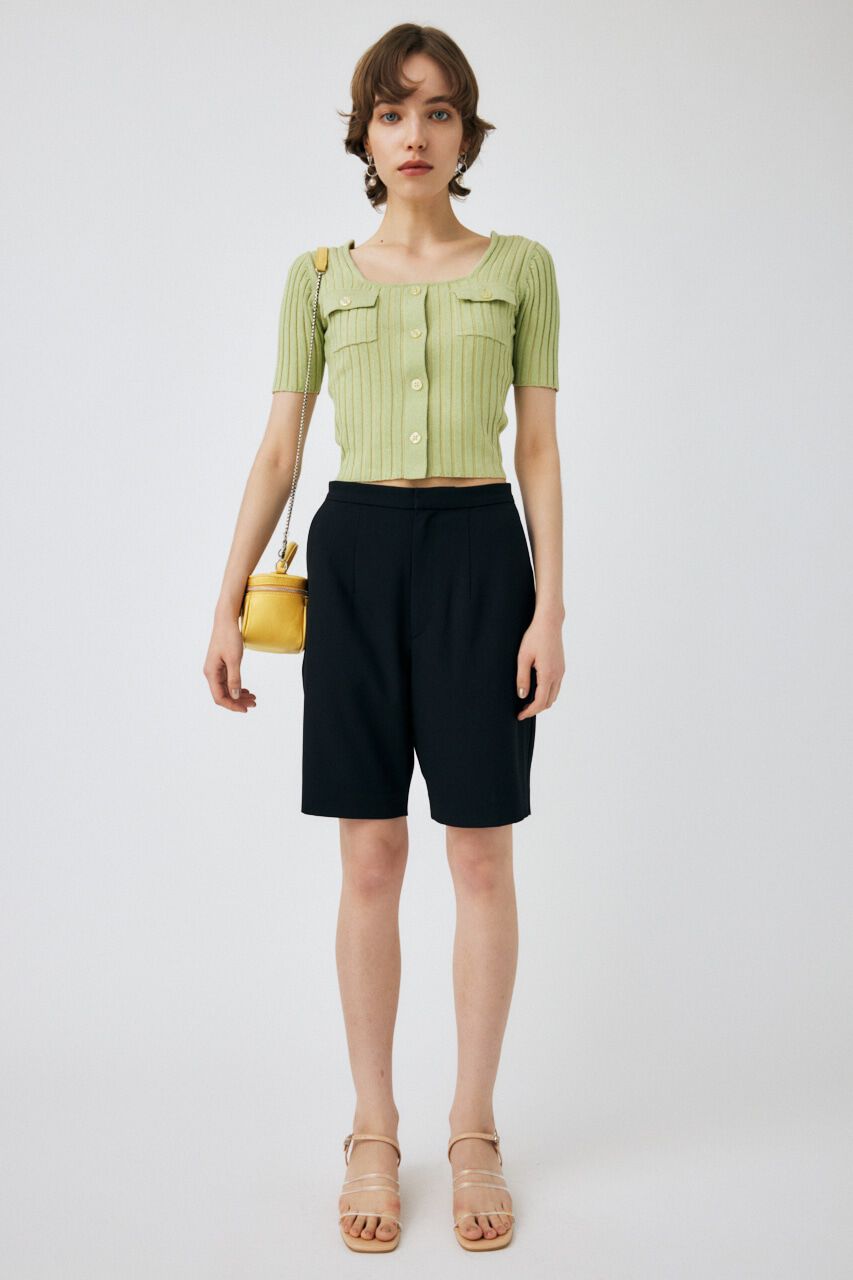 MOUSSY「FRONT BUTTON KNIT トップス」|ニット・セーター|