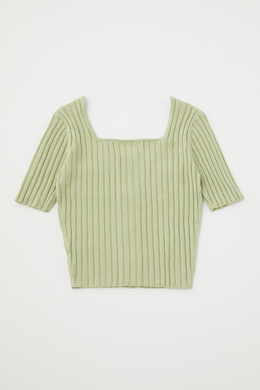 MOUSSY「FRONT BUTTON KNIT トップス」|ニット・セーター|