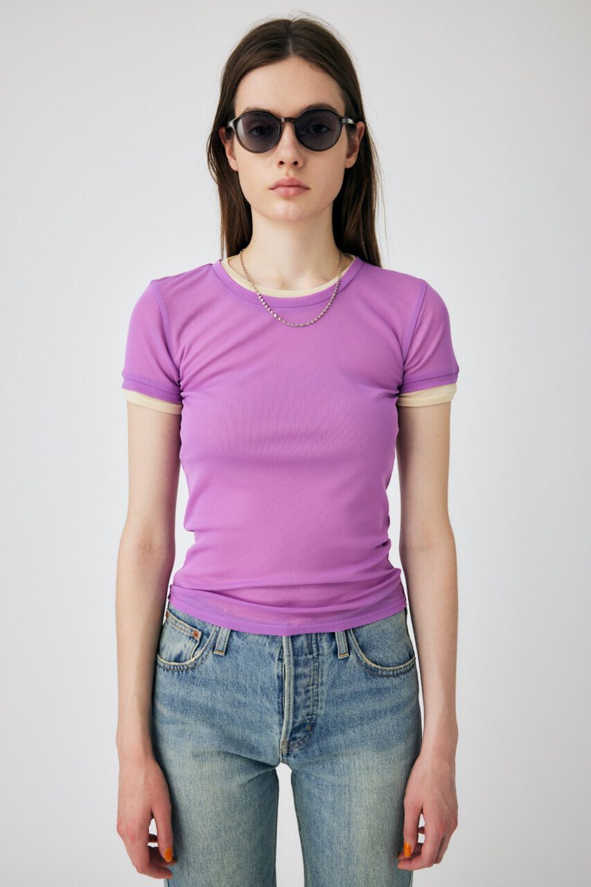 MOUSSY「SHEER TEE SET」|Tシャツ・カットソー|