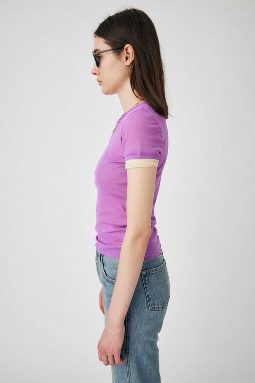 MOUSSY「SHEER TEE SET」|Tシャツ・カットソー|