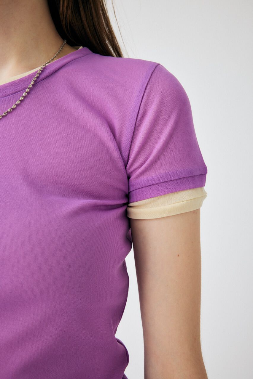 MOUSSY「SHEER TEE SET」|Tシャツ・カットソー|