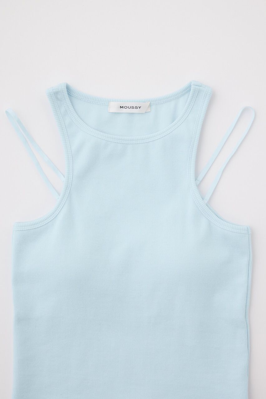 MOUSSY「STRAP MINIMAL タンクトップ」|タンクトップ|