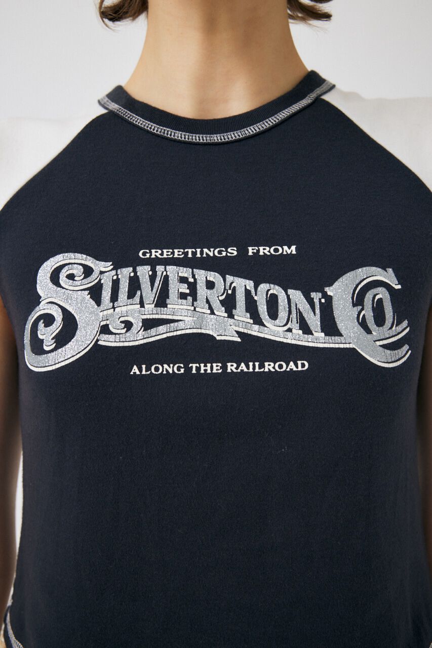 MOUSSY「TINY RAGLAN NS Tシャツ」|タンクトップ|