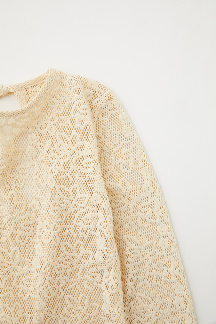 MOUSSY「BACK OPEN LACE トップス」|Tシャツ・カットソー|