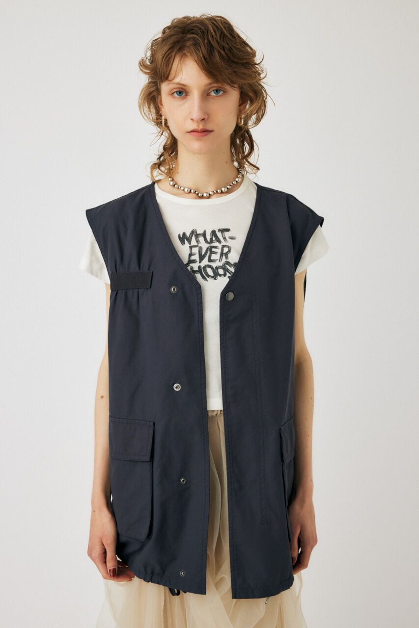 MOUSSY「UTILITY BOLERO & ベスト」|ブルゾン・スタジャン|