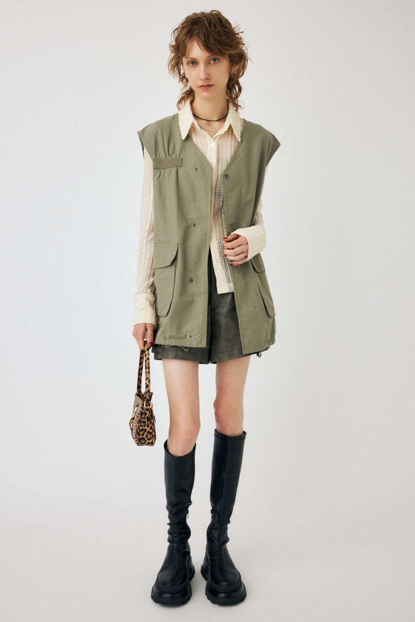 MOUSSY「UTILITY BOLERO & ベスト」|ブルゾン・スタジャン|