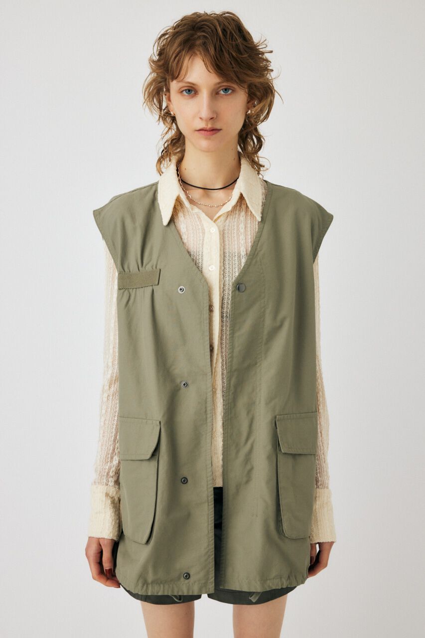 MOUSSY「UTILITY BOLERO & ベスト」|ブルゾン・スタジャン|