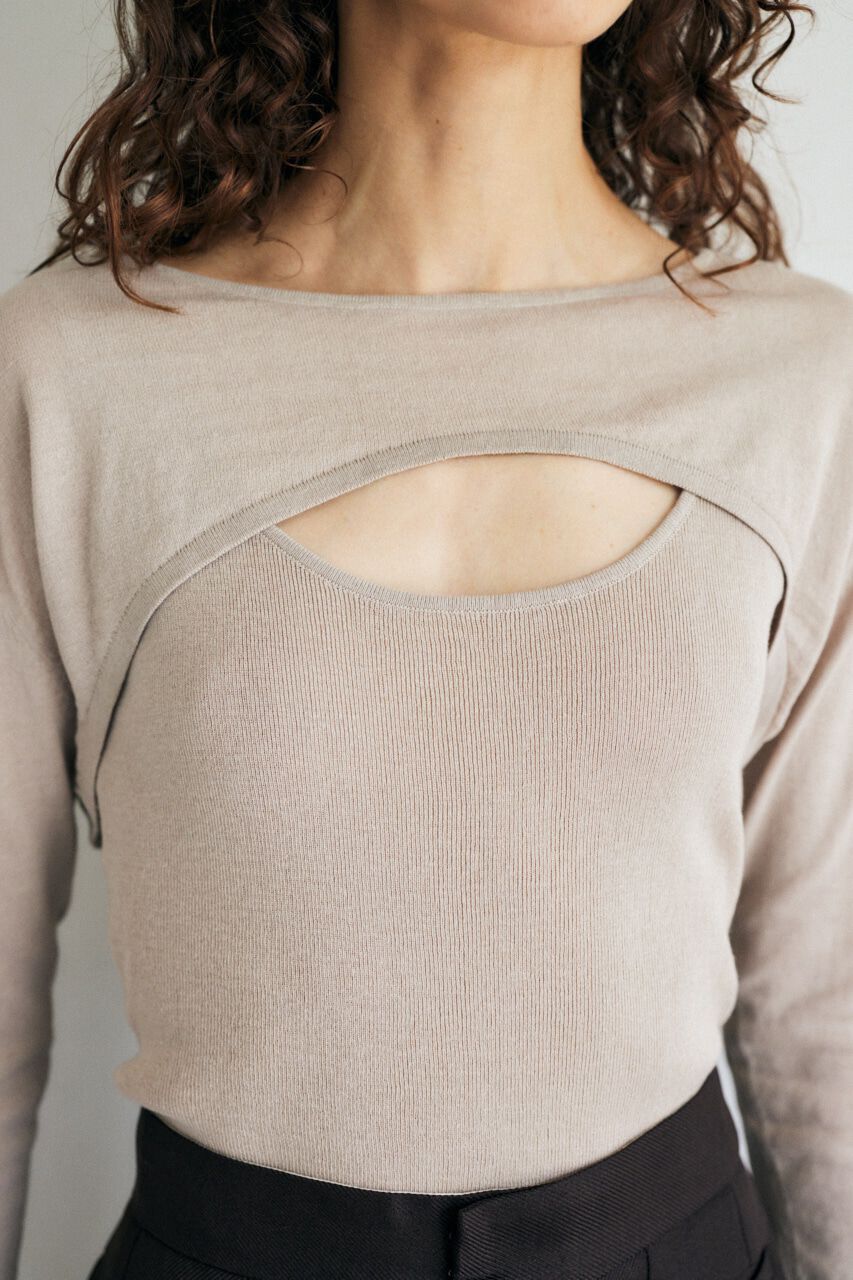 MOUSSY「CONNECTED ニット」|ニット・セーター|